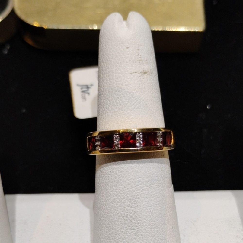 Jtv Stratify sterling silver ring NWT